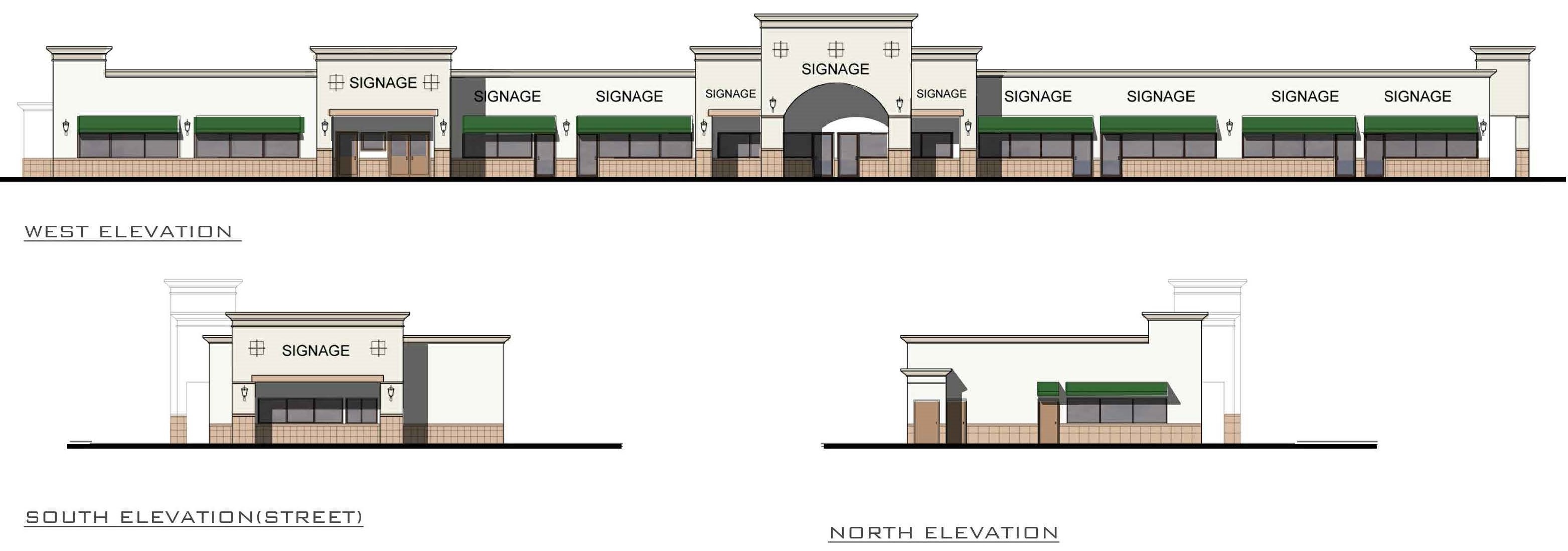 Color Building Elevations